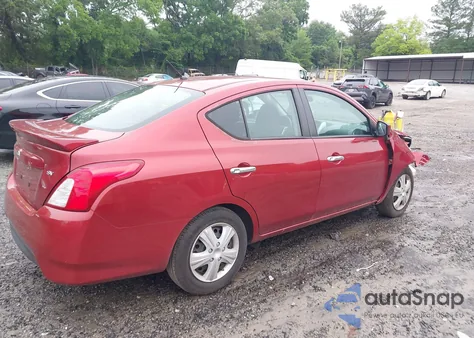 2019 Nissan Versa 1.6 Sv z USA, uszkodzony, nr VIN 3N1CN7AP7KL859890
